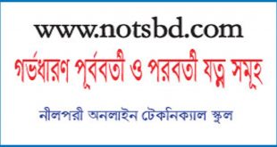 গর্ভধারণ পূর্ববর্তী ও পরবর্তী যত্ন সমূহ (Pre- and post-pregnancy care)