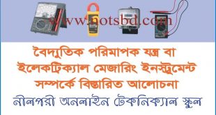 বৈদ্যুতিক-পরিমাপক-যন্ত্র-বা-ইলেকট্রিক্যাল-মেজারিং-Instrument-সম্পর্কে-বিস্তারিত-আলোচনা